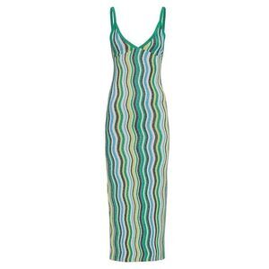 SIMONMILLER Comet Striped Knit Midi Dress - Candy Swirl